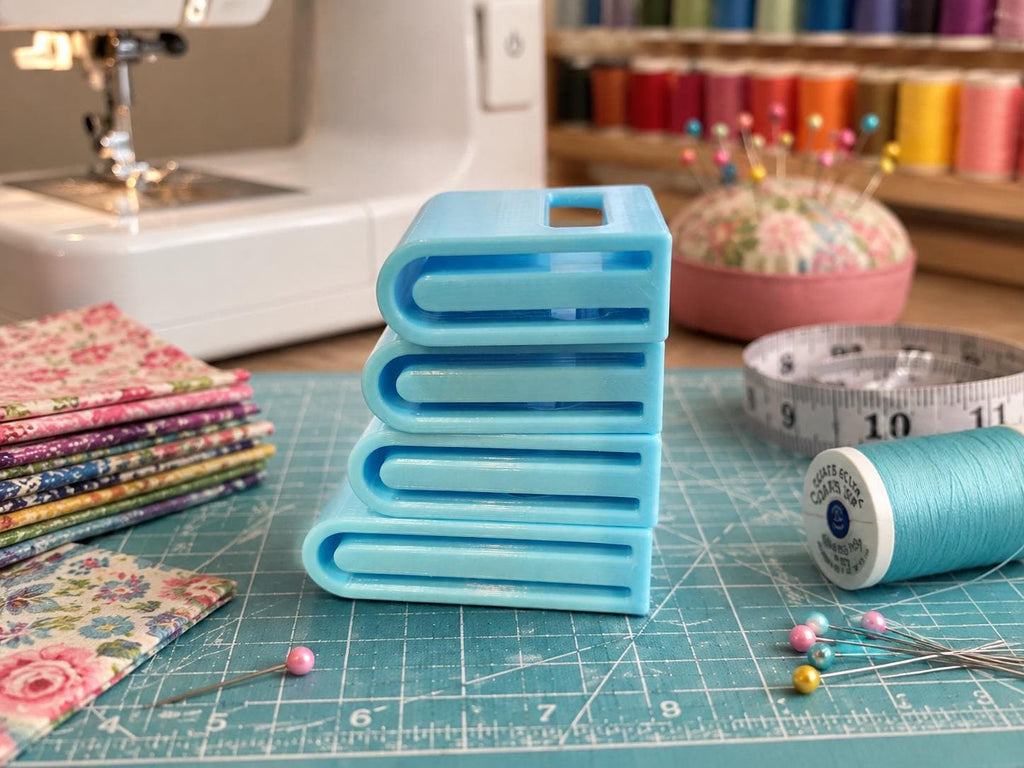 Quilt Binding Guide Tool Set – 2 Pack, 4 Sizes – Easy Feed Sewing Helper for Perfect Binding