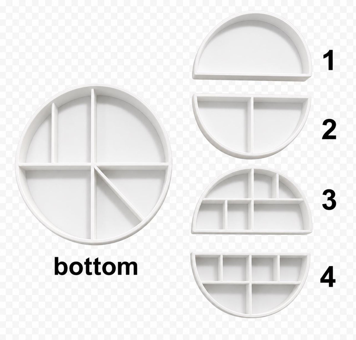 Cookie Box Sewing Kit Organizer | 2-Tier Storage for Royal Dansk Butter Cookie Tin | Choose Tin or Insert | 4 Layout Options