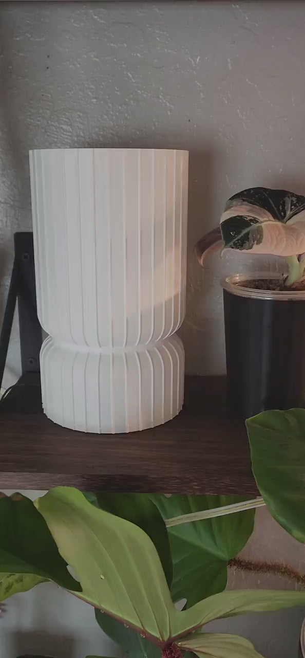 Stance Lamp – Modern Industrial Table Lamp | Ambient Mood Lighting | Cozy Bedroom & Desk Decor | Unique Gift | Housewarming | Mother's Day