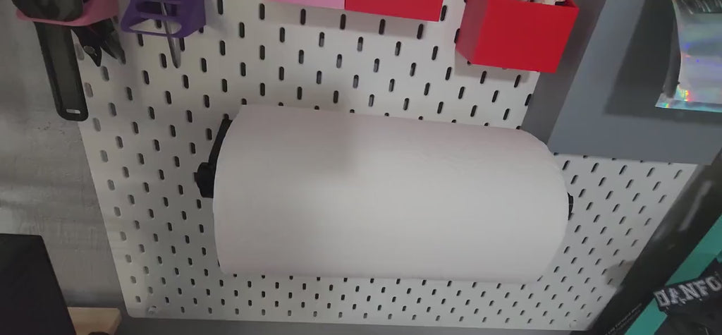 Heavy-Duty No-Wobble Paper Towel Holder for SKÅDIS | Optional Tear-Off Station | 20+ Color Choices