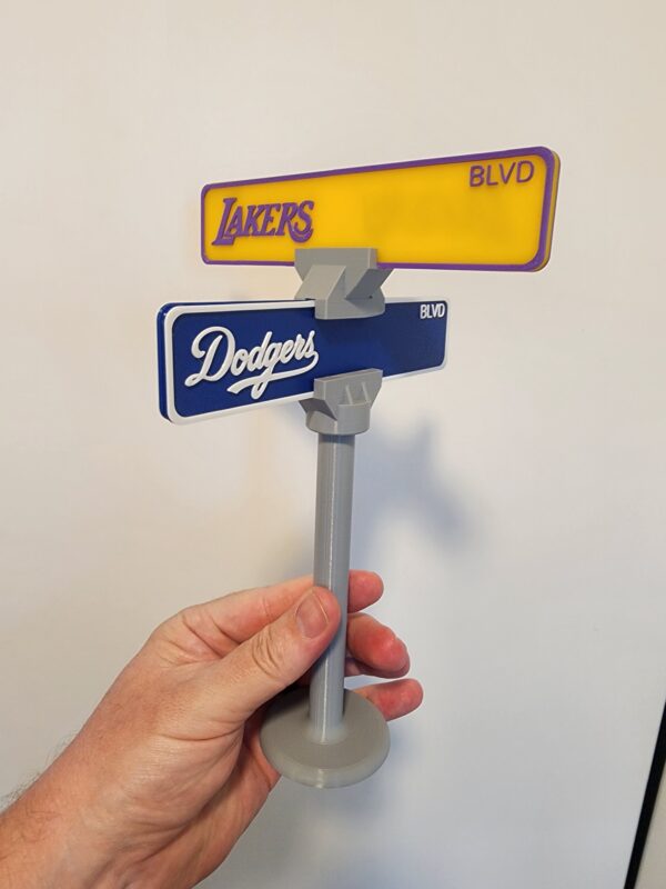 Lakers & Dodgers Sign