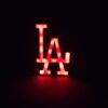 RGB LED Light Los Angeles Dodger Sign - Image 4