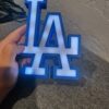 RGB LED Light Los Angeles Dodger Sign - Image 9