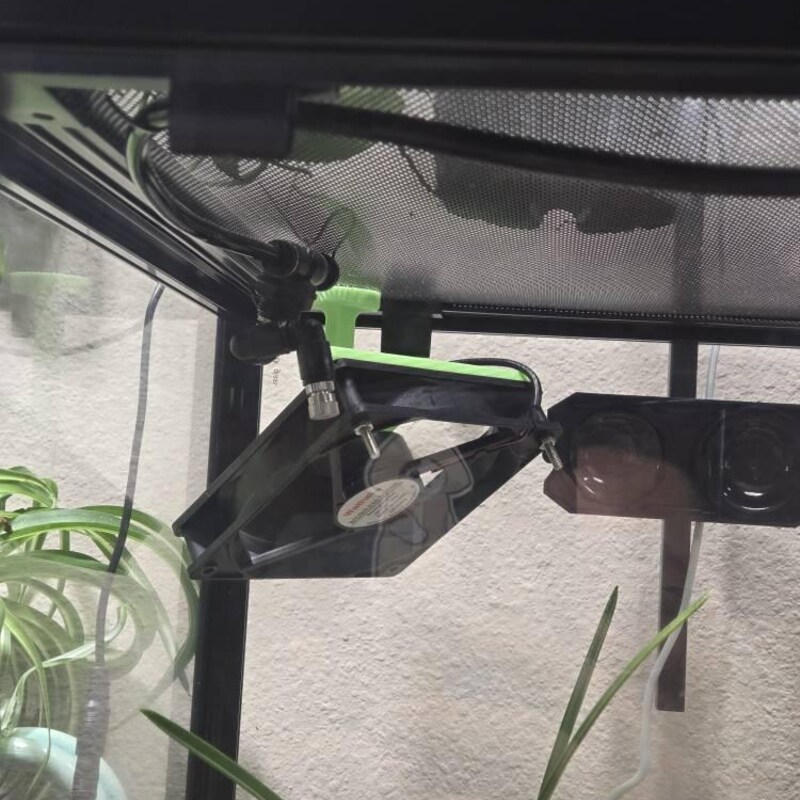 Magnetic Fan Mount with Pivot Joints: 120mm/80mm, 3D Printed Wrench - Image 3