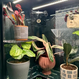 Magnetic Fan Mount with Pivot Joints: 120mm/80mm, 3D Printed Wrench